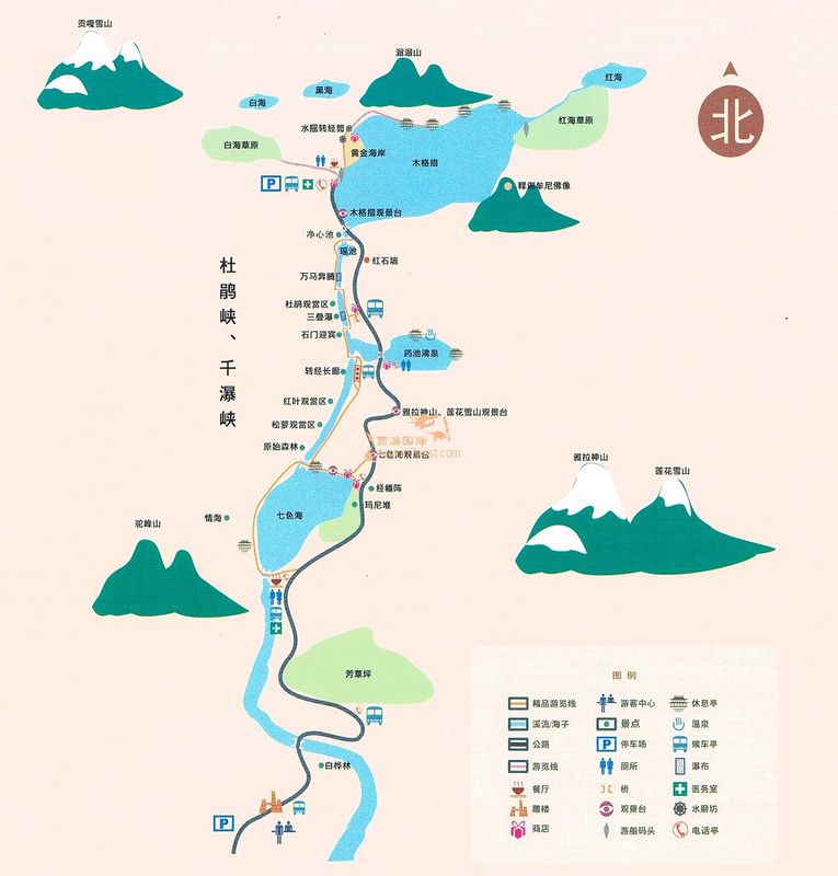 景区线路图